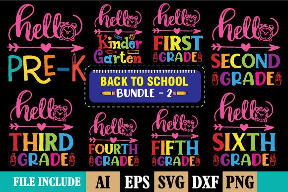 Back to School Bundle - 2: A Comprehensive Digital Toolkit for Creative Projects