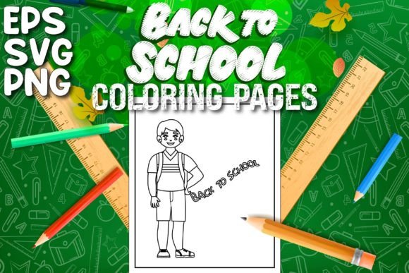 Back to School Coloring Pages Vol-17