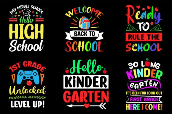 Back to School Creative Shirt Design SVG
