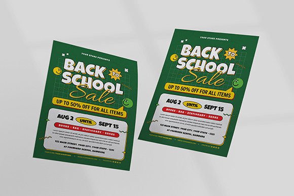 Back to School Sale Flyer: A Practical Tool for Effective Promotion