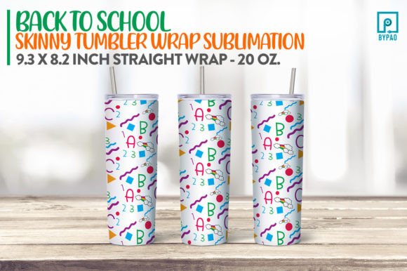 Back to School Skinny Tumbler Wrap 5: A Must-Have for Organized and Stylish Students