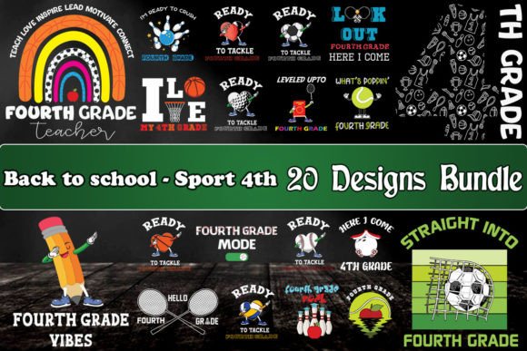 Back to School Sport 4th 20 Designs: A Comprehensive Guide for Educators and Creators