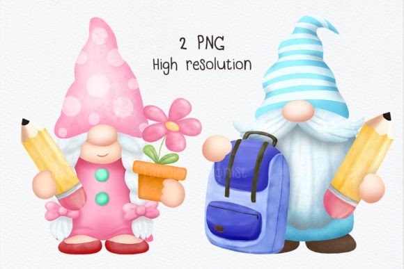 Couple Gnomes Back to School 5