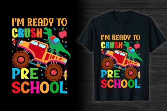 Crush Preschool Back to School T Shirt: A Practical and Versatile Design Option